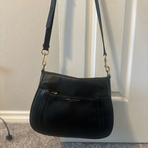 Marc Jacobs Empire City Black Leather Crossbody Bag